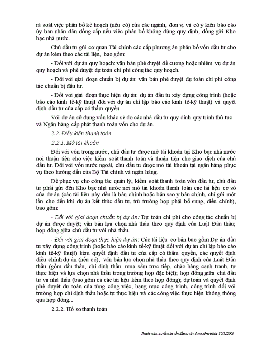 image for page Giáo trình Thanh Toán Quyết toán vốn đầu tư xây dựng công trình