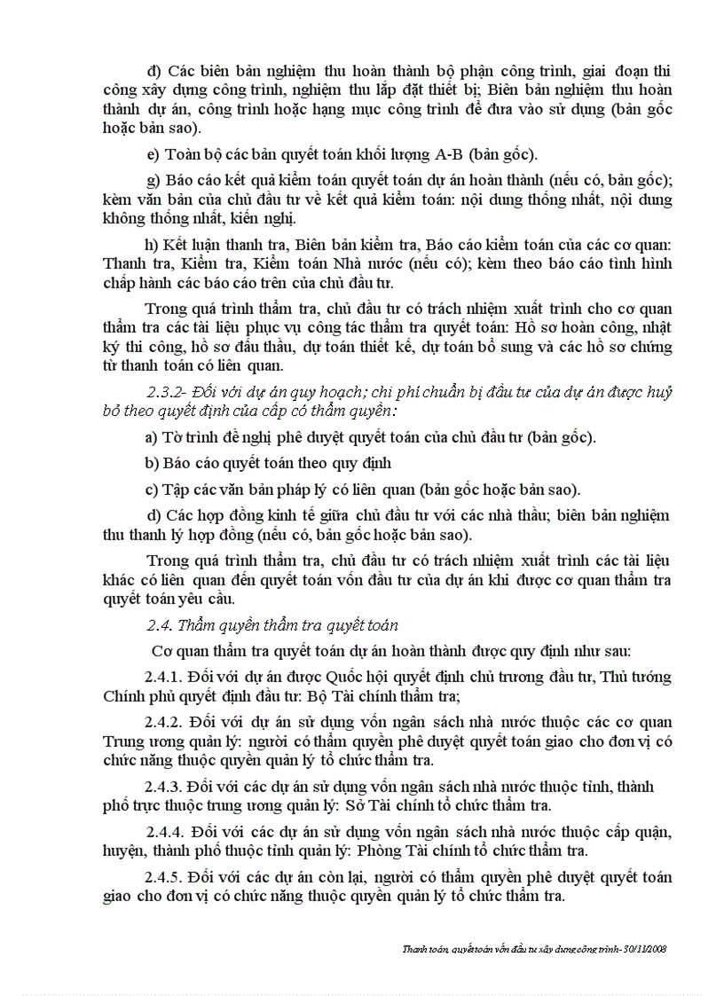 image for page Giáo trình Thanh Toán Quyết toán vốn đầu tư xây dựng công trình