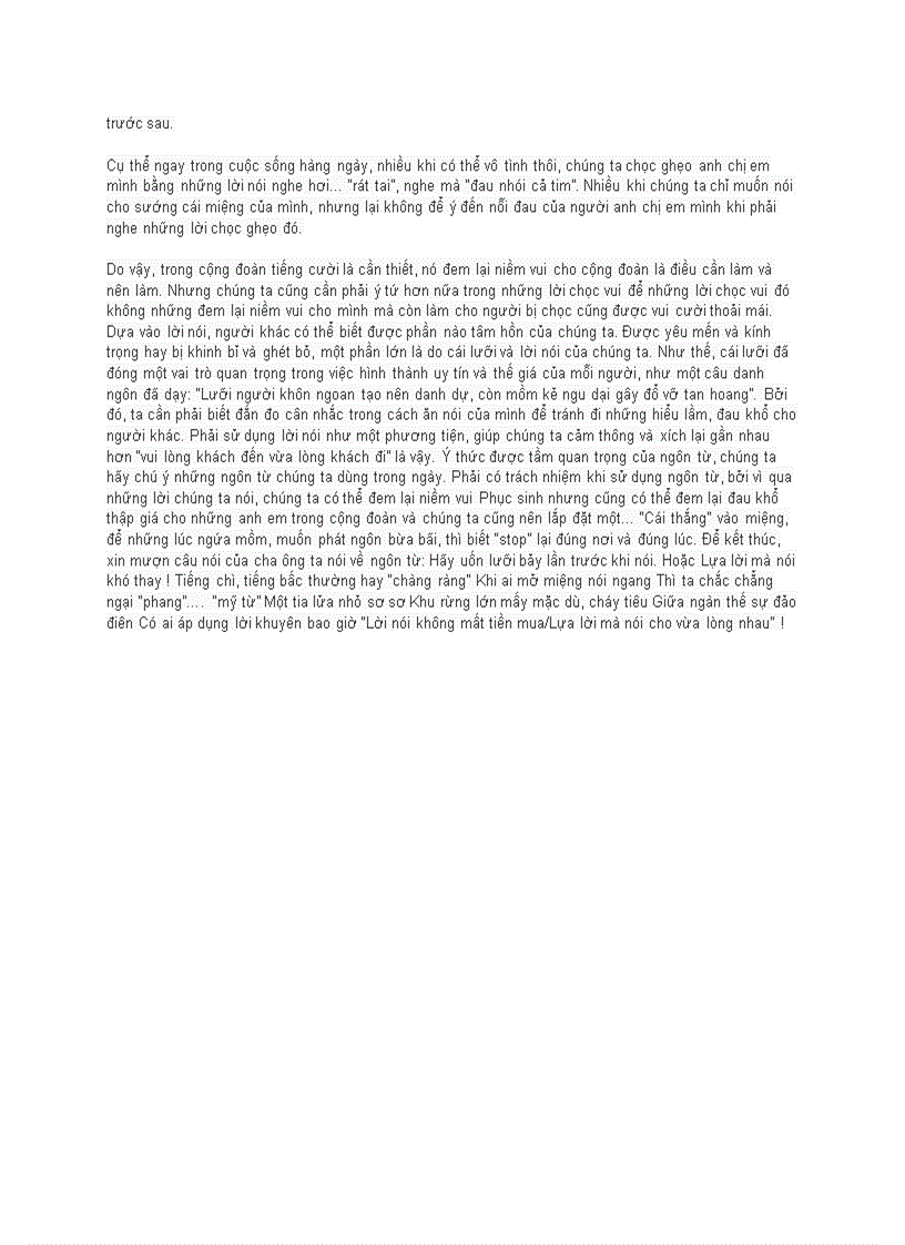 image for page Nghị luận về câu tục ngữ lời nói chẳng mất tiền mua lựa lời mà nói cho vừa lòng nhau