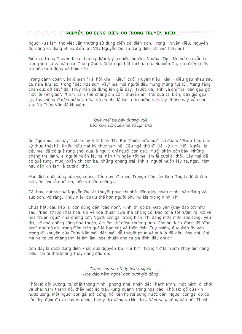 image for page Nguyễn du dùng điển cố trong truyện kiều