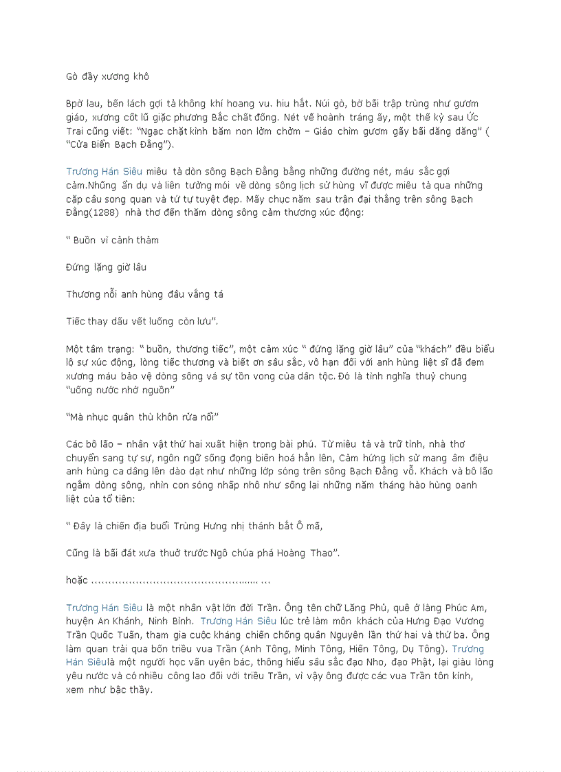 image for page Phú sông bạch đằng của trương hán siêu