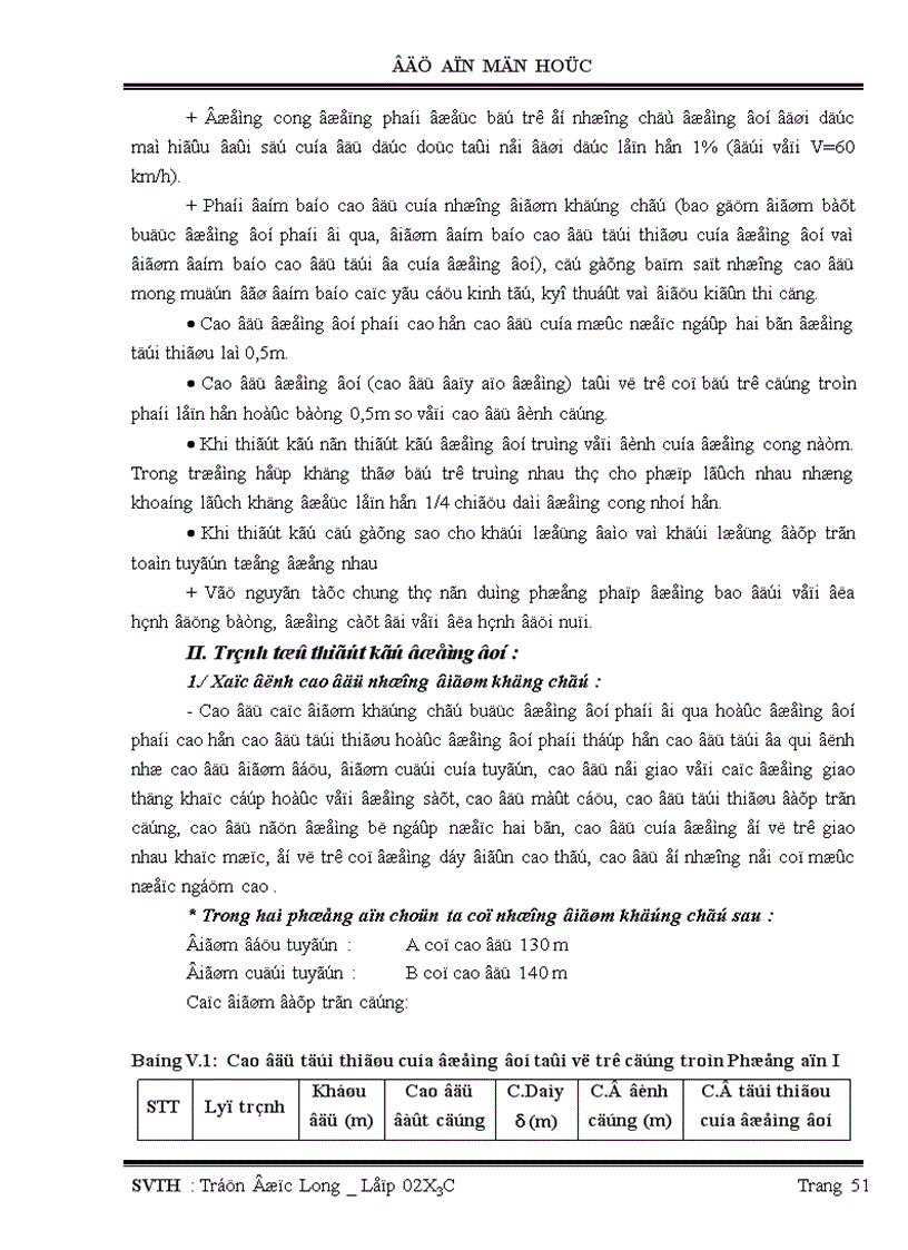 image for page Thiết kế ú trắc dọc