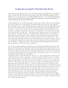 Sự đóng góp của Nguyễn Trãi về khái niệm dân tộc