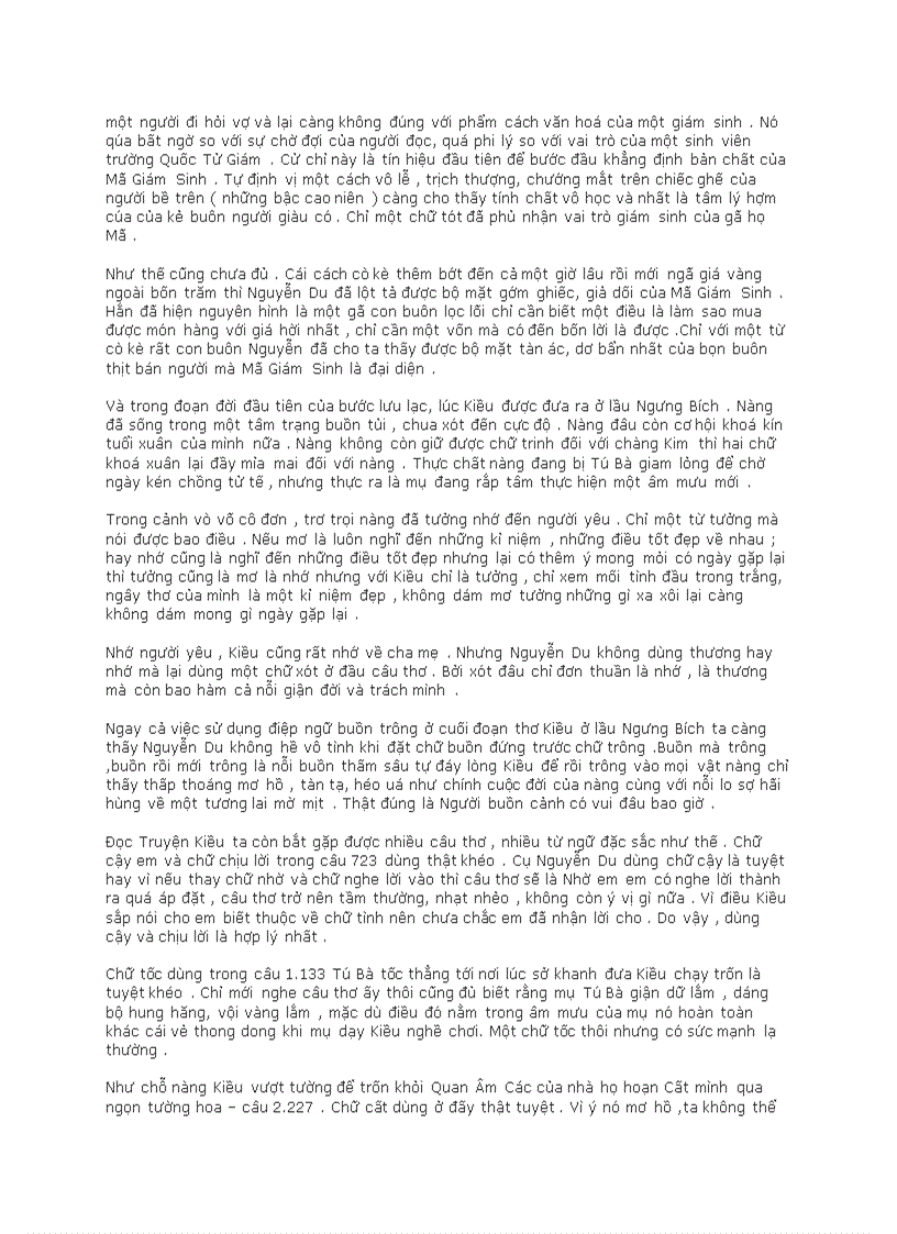 image for page Vẻ đẹp ngôn từ nghệ thuật trong truyện kiều của nguyễn du qua một số đoạn trích đã học