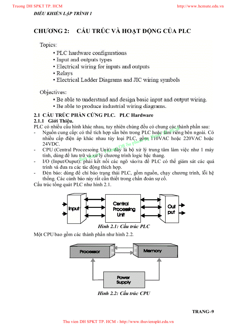 image for page Bài giảng điều khiển lập trình