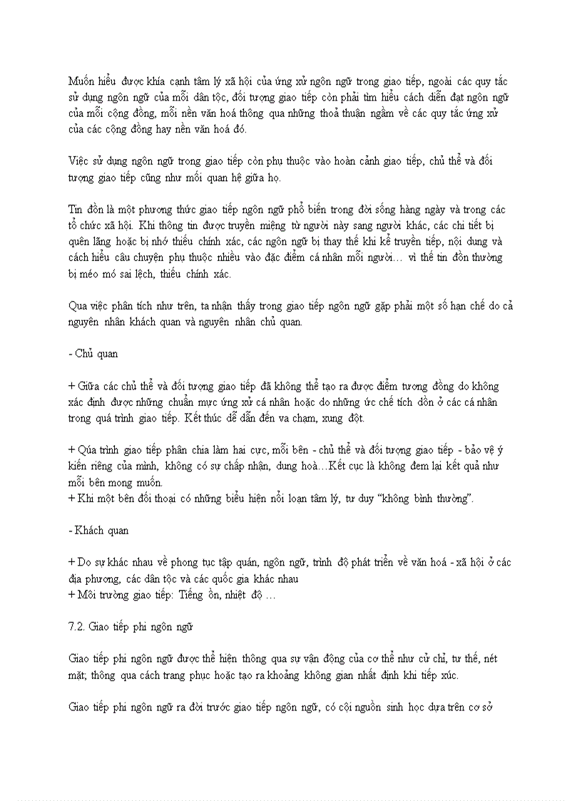 image for page Giao tiếp Khái niệm về Giao tiếp trong Tâm lý học