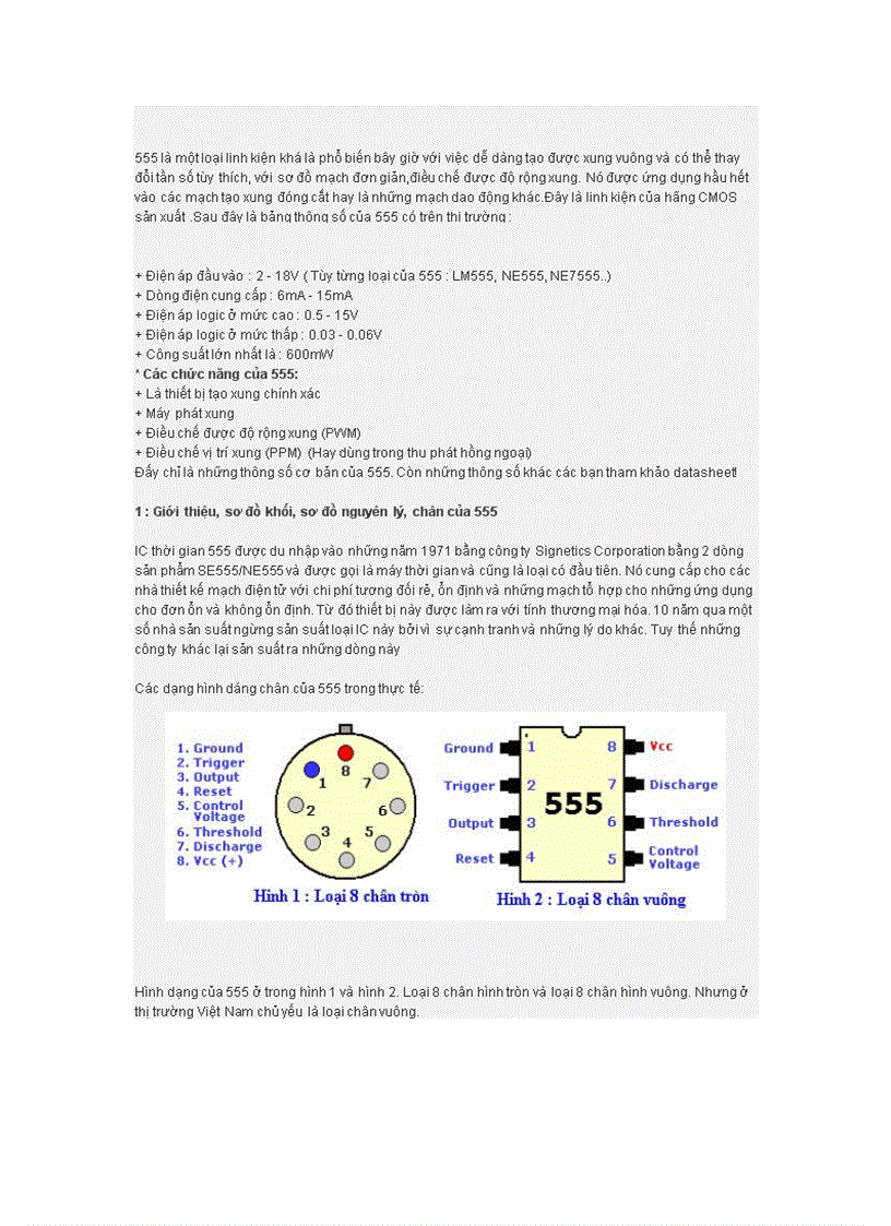 image for page Tài liệu về 555