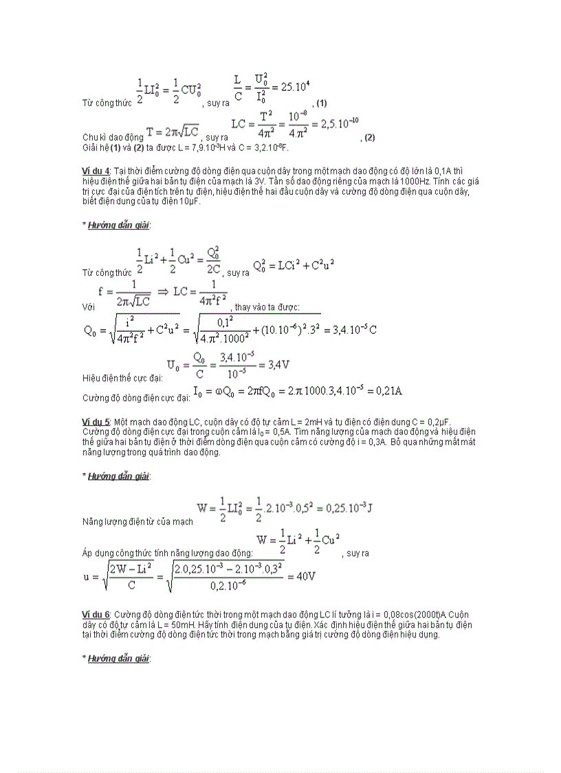 image for page Mạch dao động điện từ