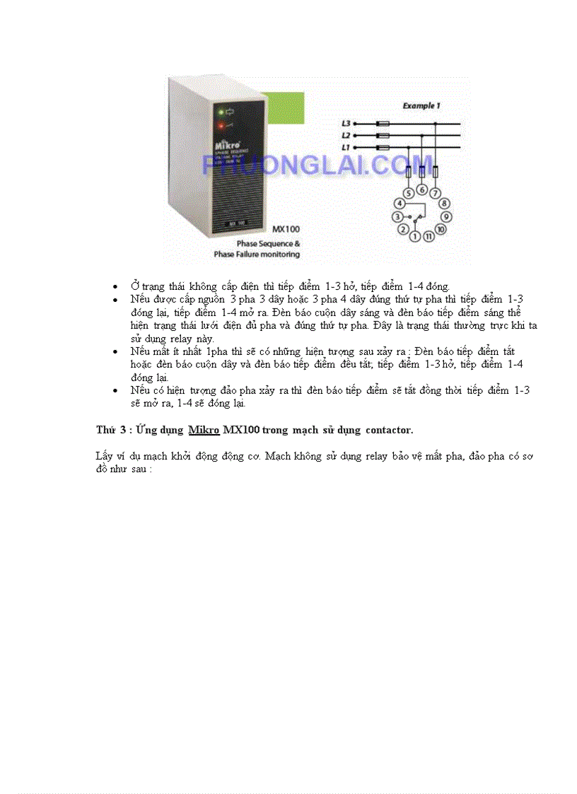 image for page Ứng dụng relay bảo vệ mất pha đảo pha mx100
