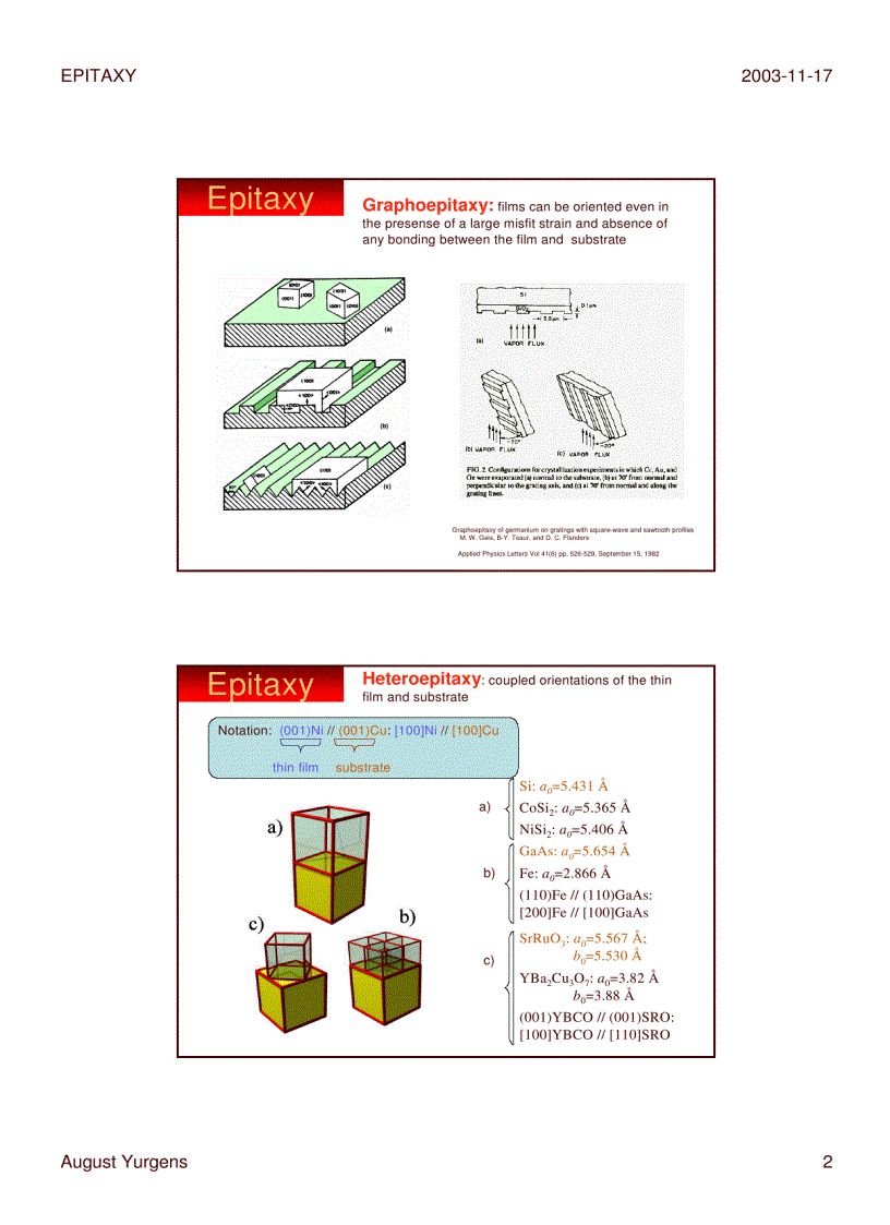 image for page Epitaxy