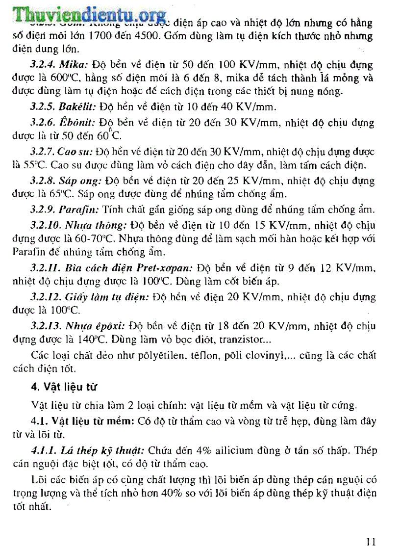 image for page Giáo Trình Vật liệu linh kiện điện tử