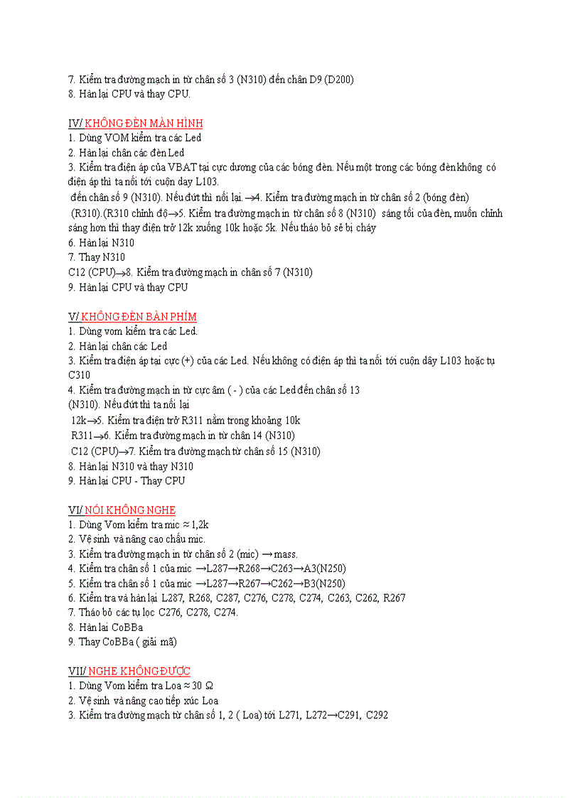 image for page Hướng dẫn sửa chữa điện thoại di động