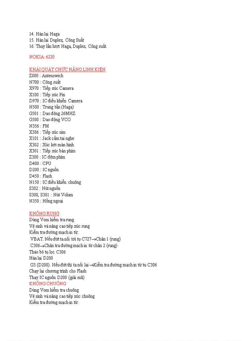 image for page Hướng dẫn sửa chữa điện thoại di động