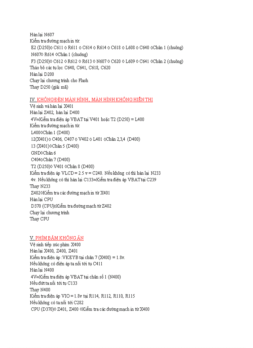 image for page Hướng dẫn sửa chữa điện thoại di động