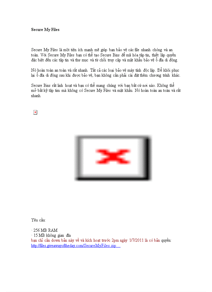 image for page Secure My Files