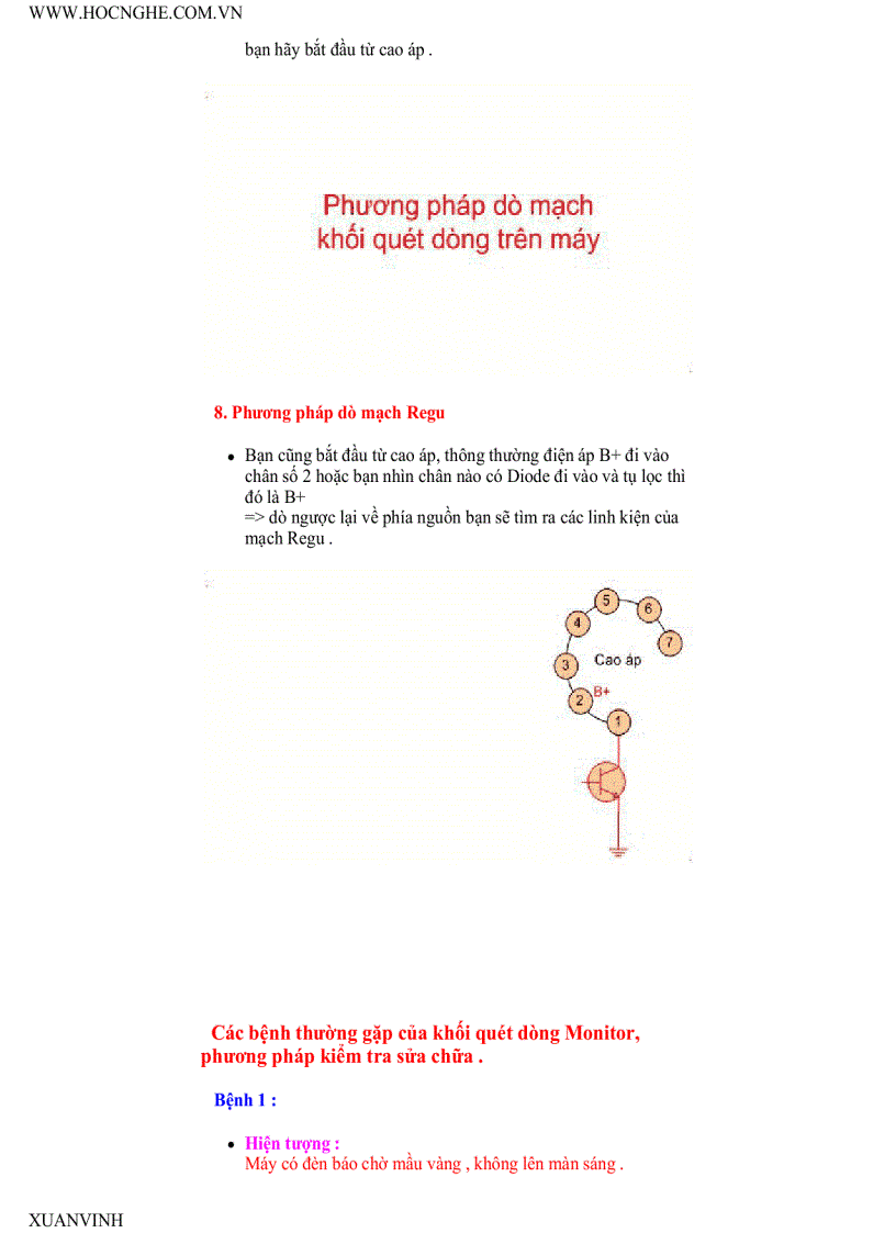 image for page Khối quét dòng