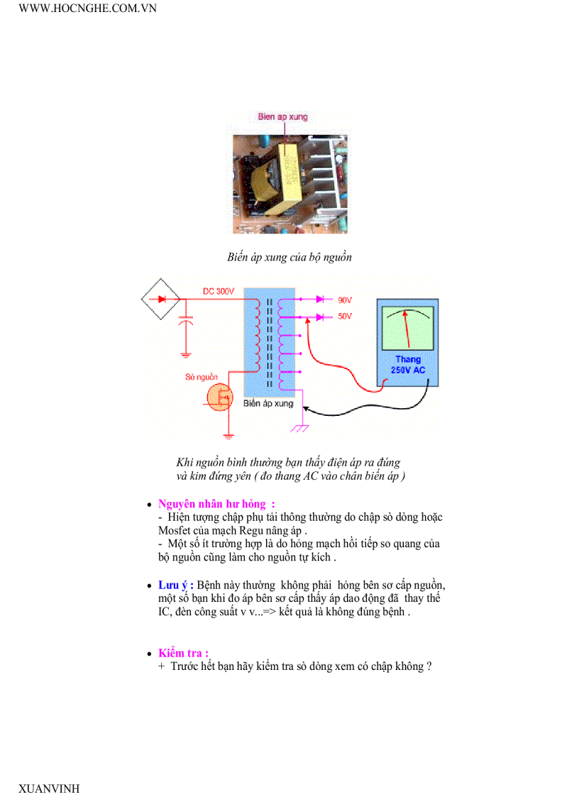 image for page Khối quét dòng