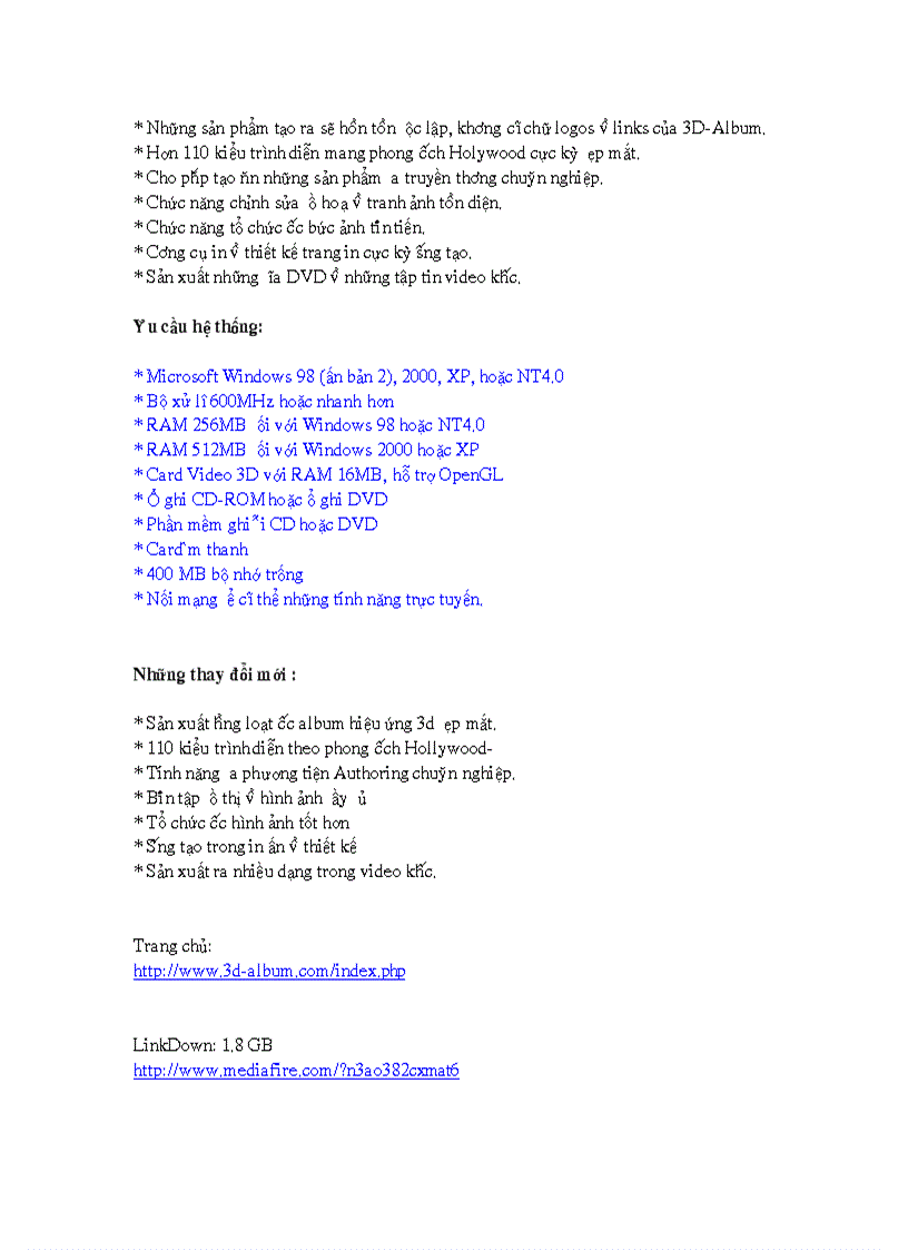 image for page 3D Album Commercial Suite 3 32 Phần mềm làm Album ảnh chuyên nghiêp