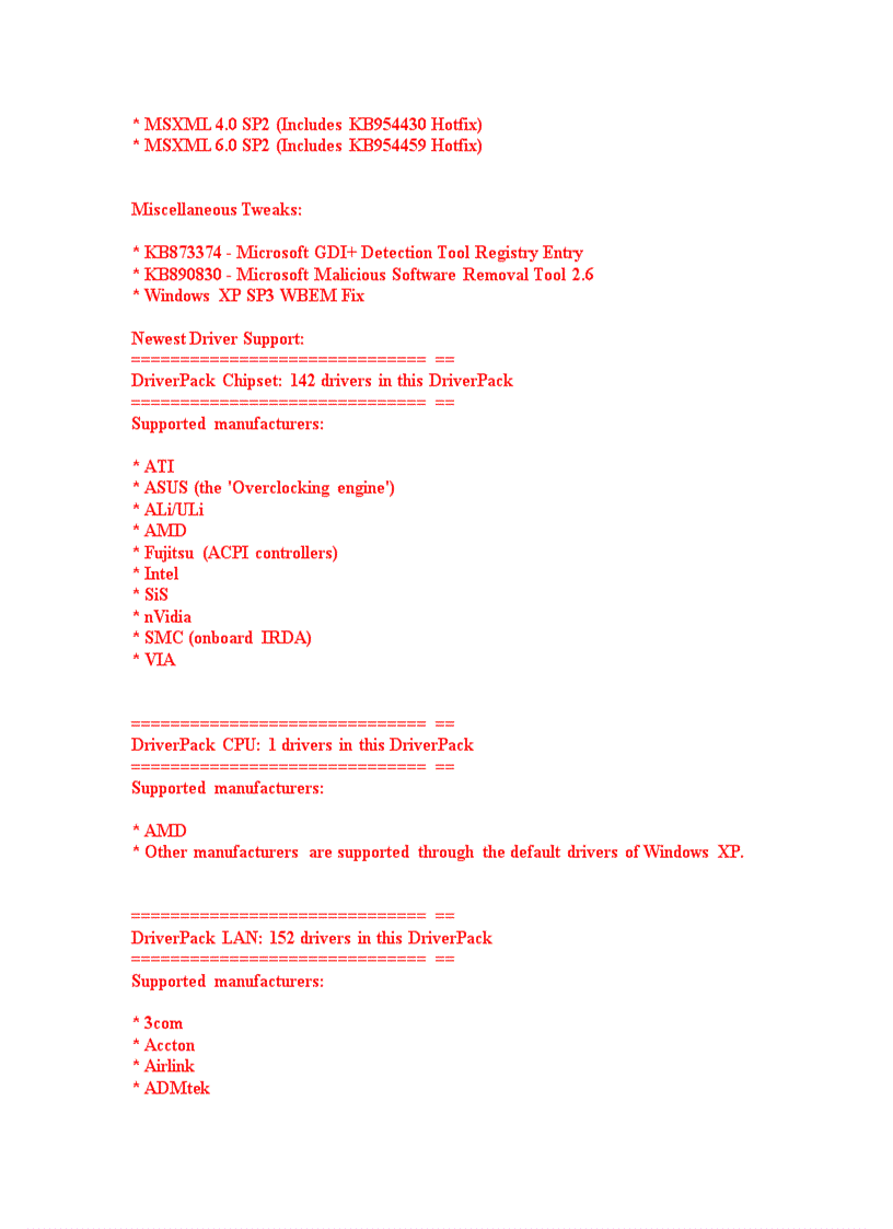 image for page Windows Xp SP3 Windows 7 Viena Media Center 2 2009