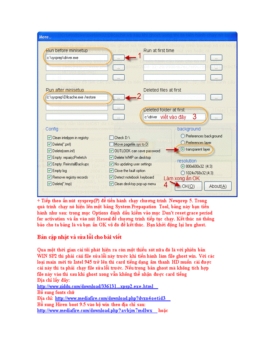 image for page Hướng dẫn làm GHOST đa cấu hình