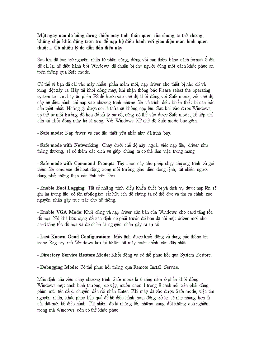 image for page An toàn với Safe mode