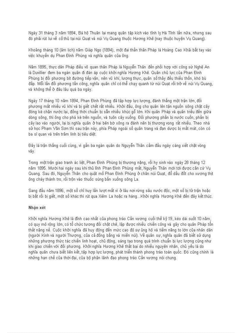 image for page Khởi nghĩa hương khê