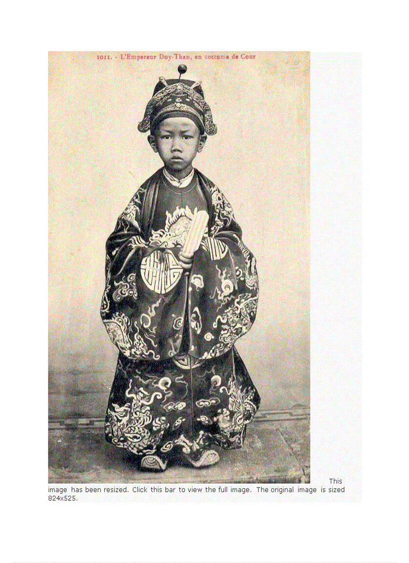 image for page Lịch sử tóm tắt của triều đại nhà Nguyễn và hình ảnh các vị Vua