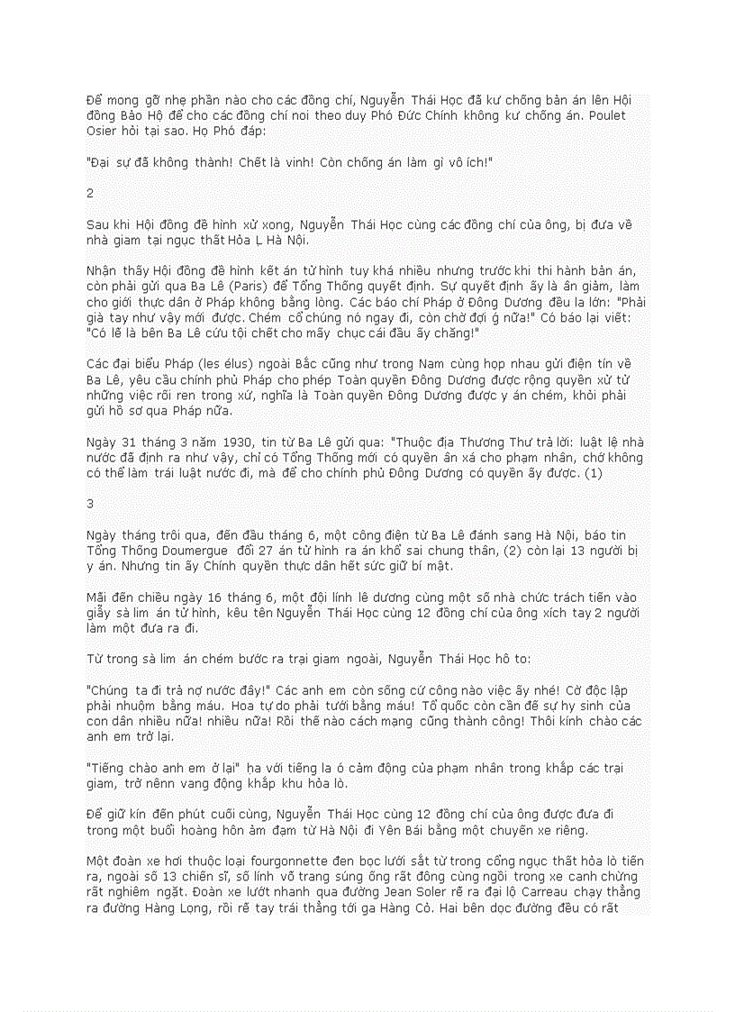 image for page Nguyễn Thái Học cùng 12 đồng chí hiên ngang bước lên máy chém tại Yên Bái ngày 17 6 1930