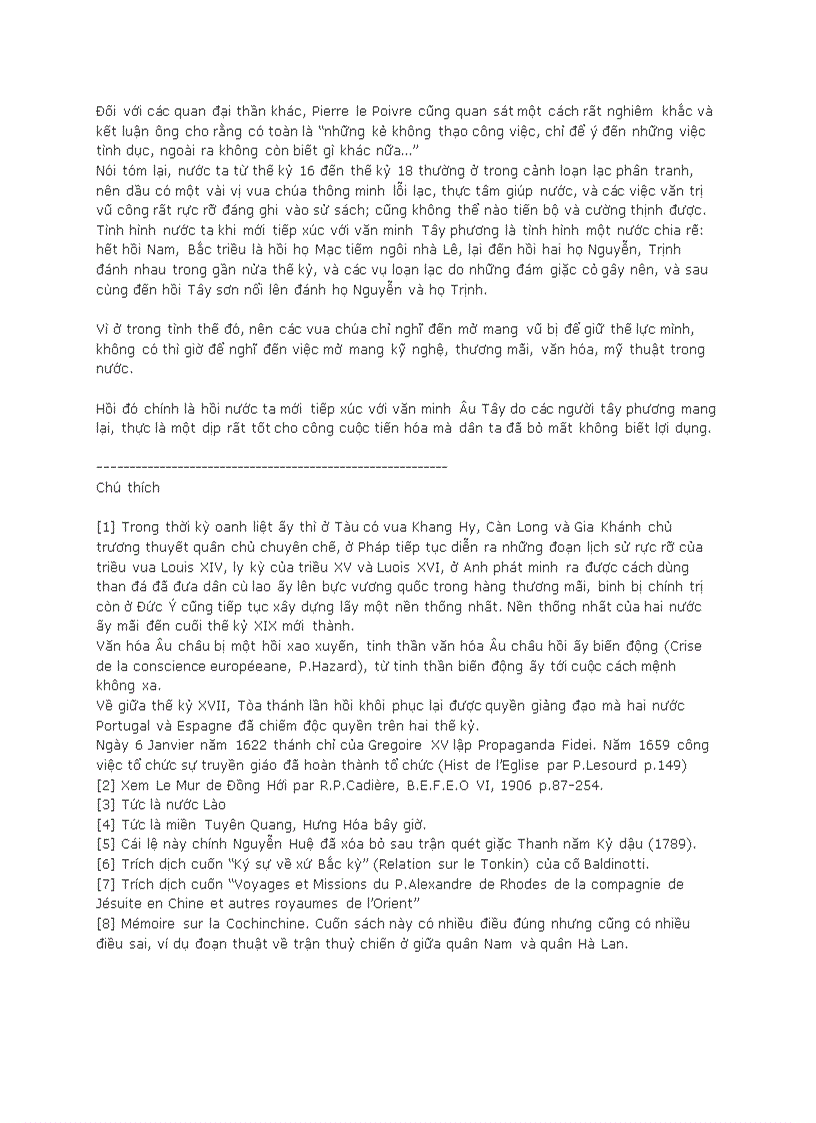image for page Nước việt nam dưới mắt các giáo sĩ và người tây phương hồi thế kỷ 17 18