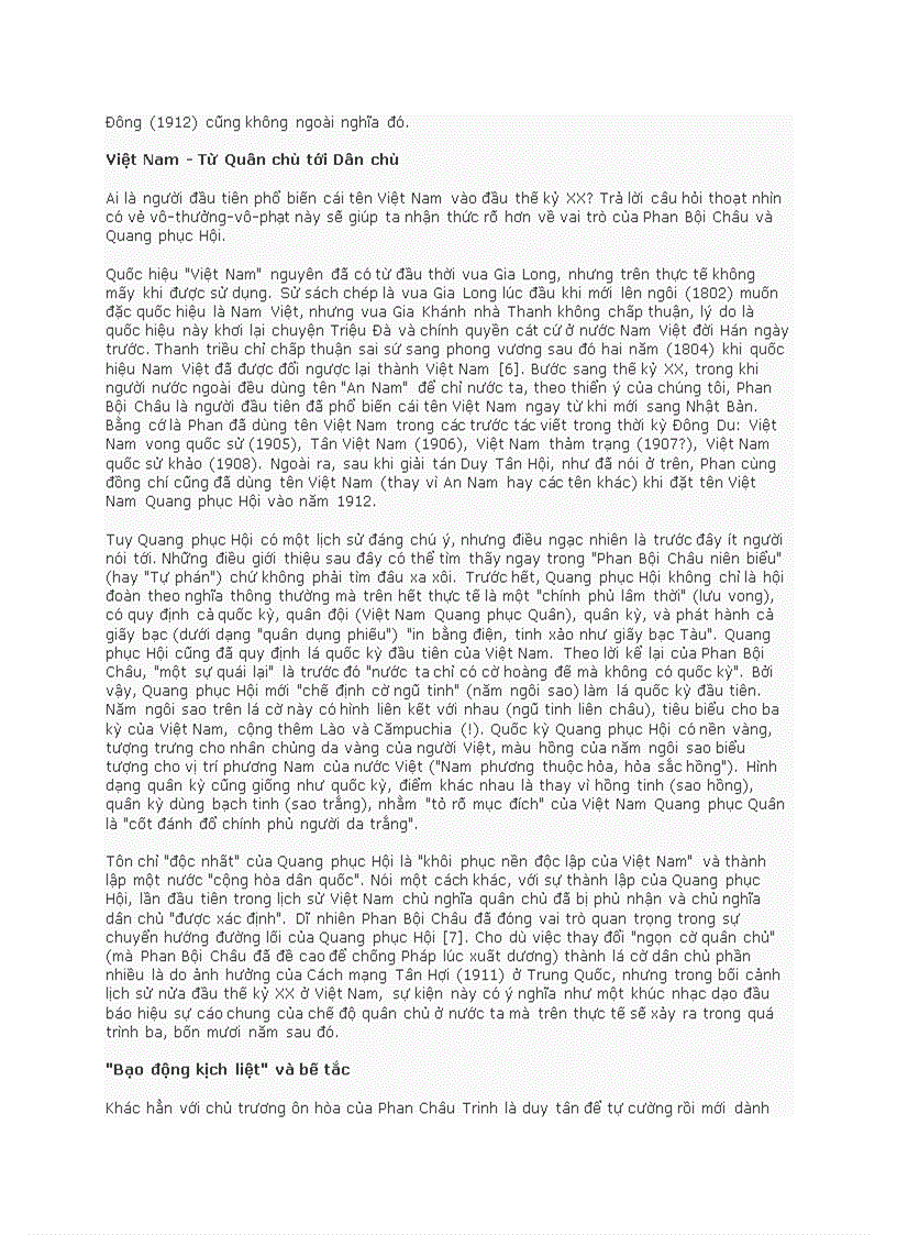 image for page Vị trí của Phan Bội Châu và Phan Châu Trinh trong hành trình dân tộc vào thế kỷ XX