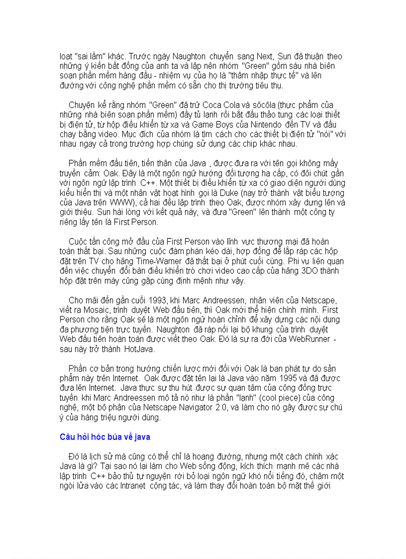 image for page Tìm hiểu về Java