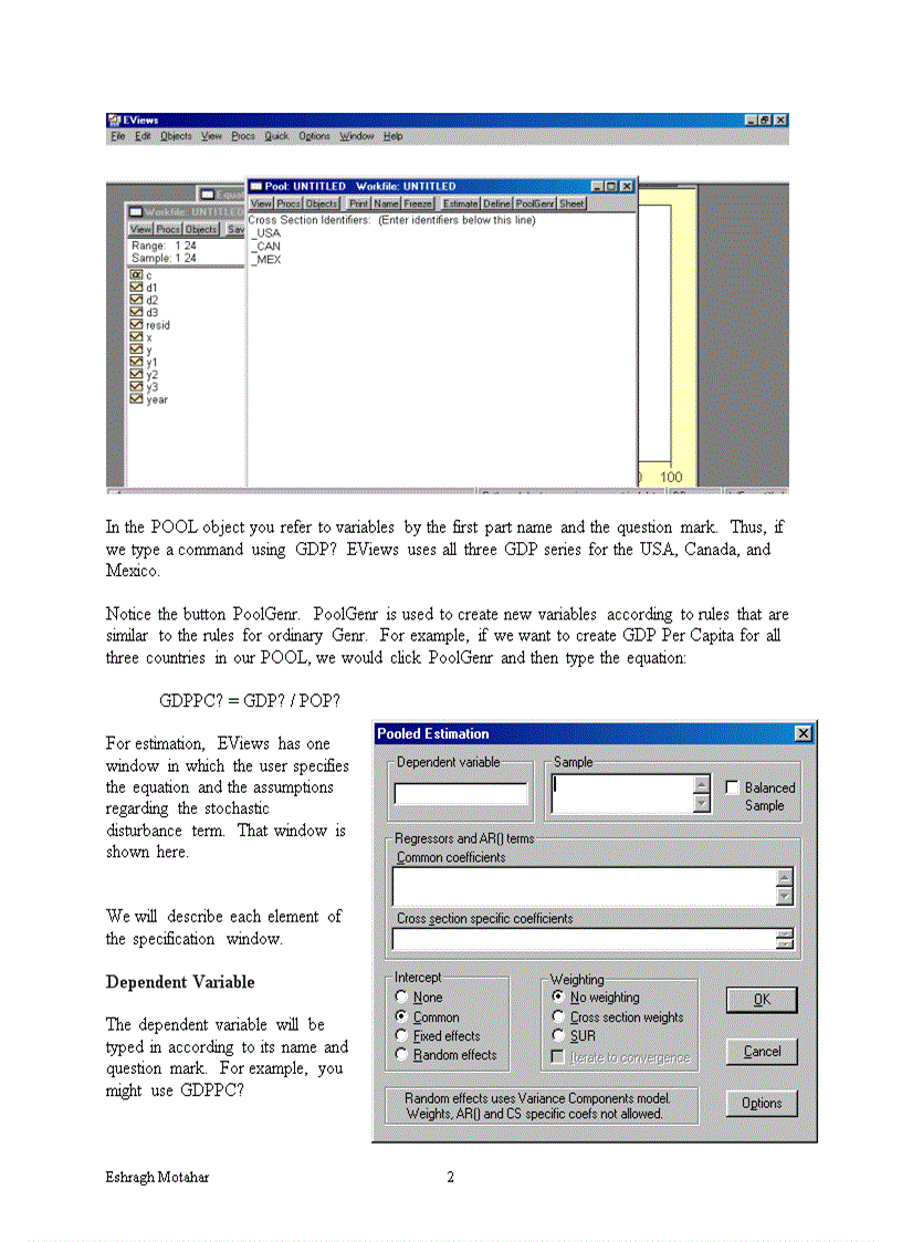 image for page Analytical Methods eviews and panel data