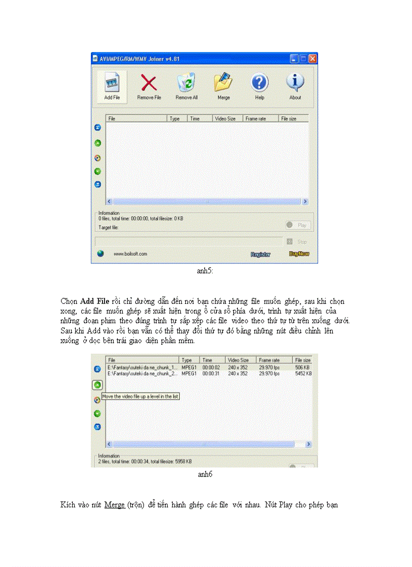 image for page Phần mềm cắt file ghép file video
