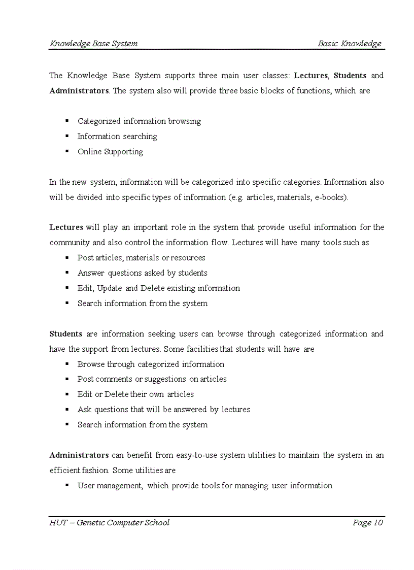 image for page Knowledge base system