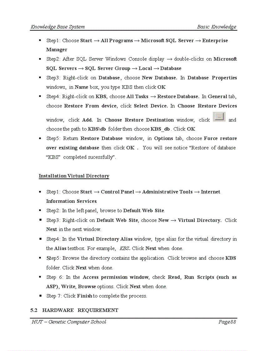 image for page Knowledge base system