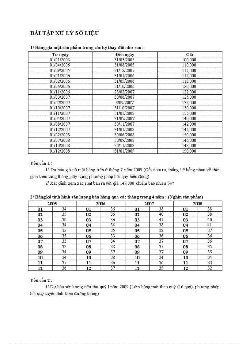 image for page Bài tập xử lý số liệu
