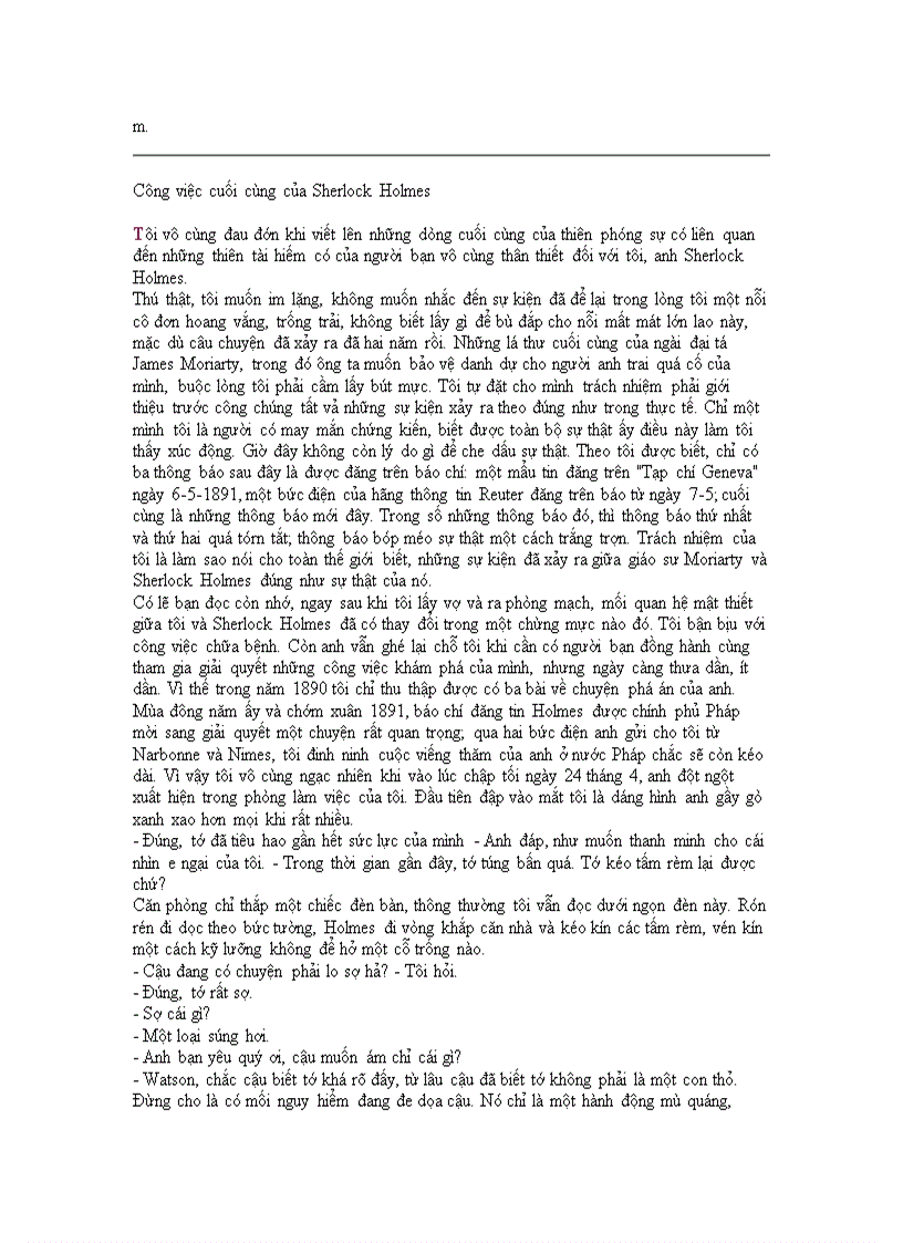 image for page Những hồi ức về Sherlock Holmes