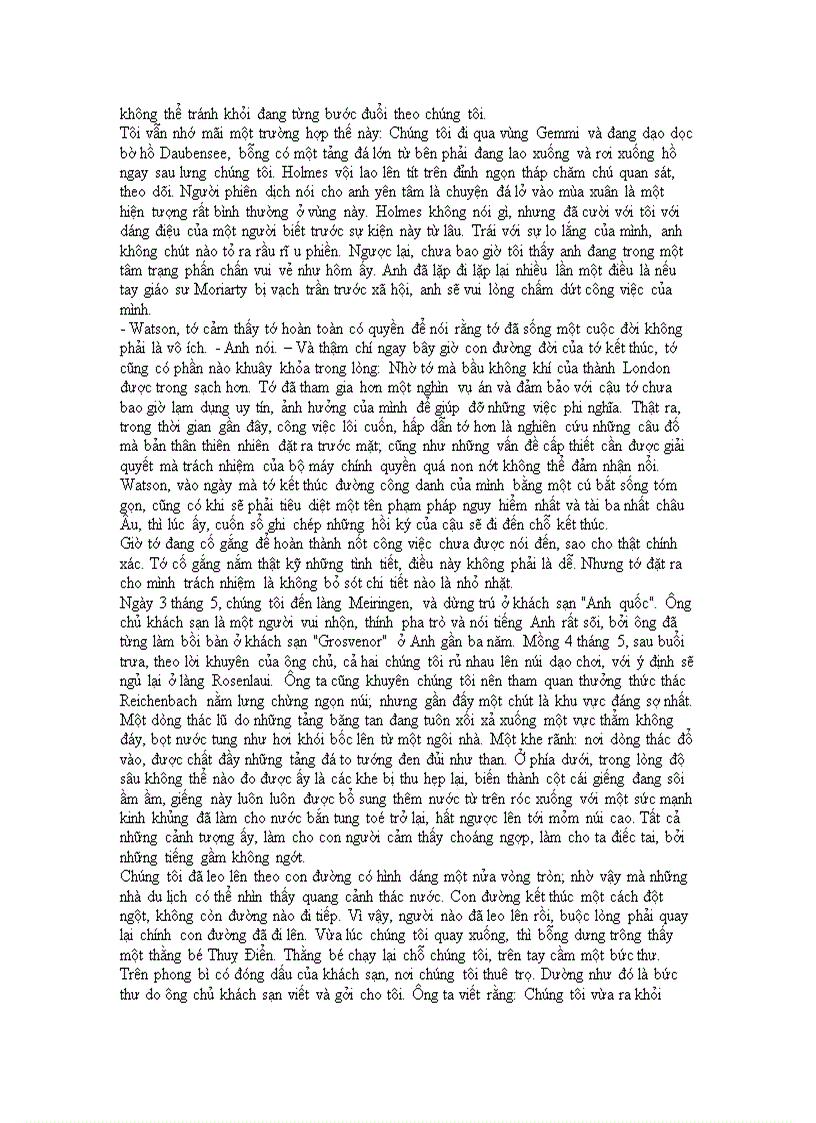 image for page Những hồi ức về Sherlock Holmes