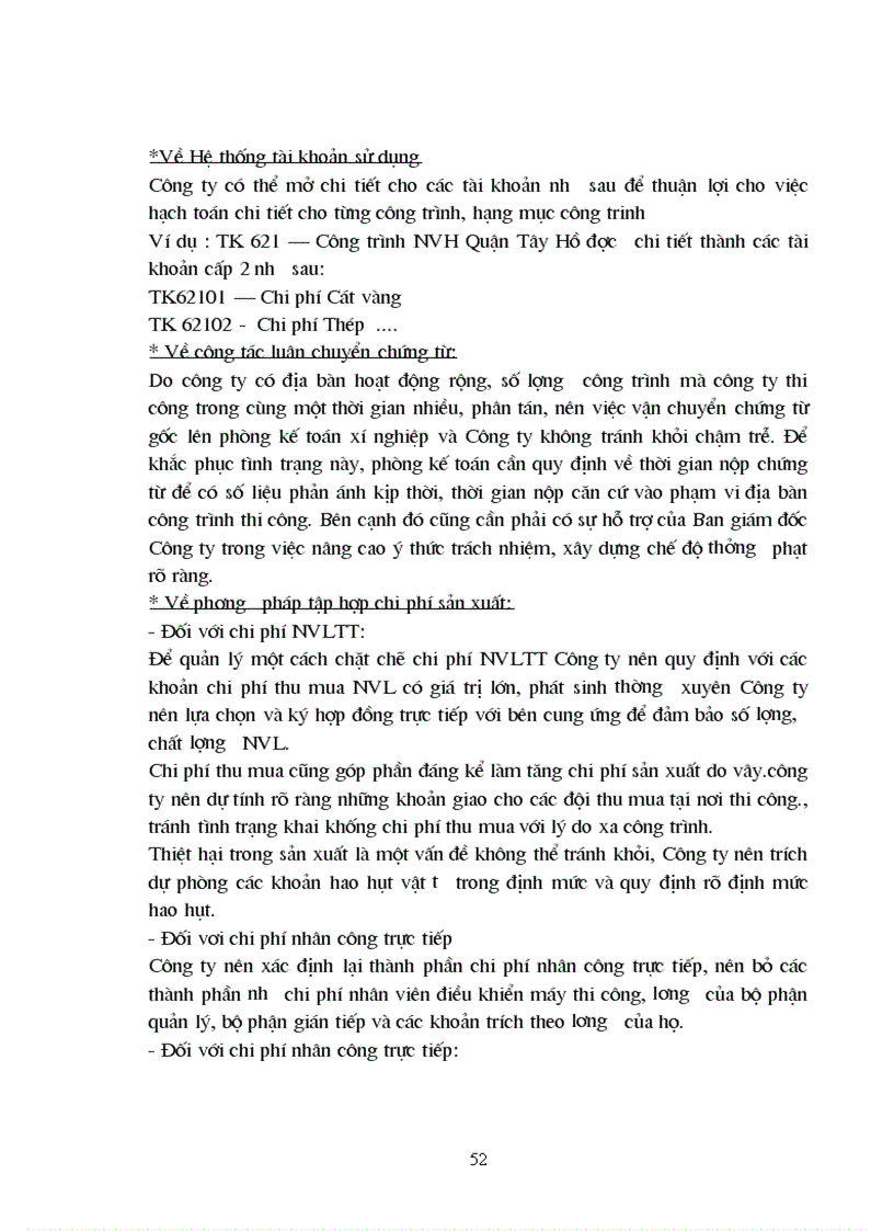 image for page Hoàn thiện công tác kế toán Chi phí sản xuất và tính giá thành sản phẩm xây lắp tại Công ty xây dựng số 2 Hà Nội