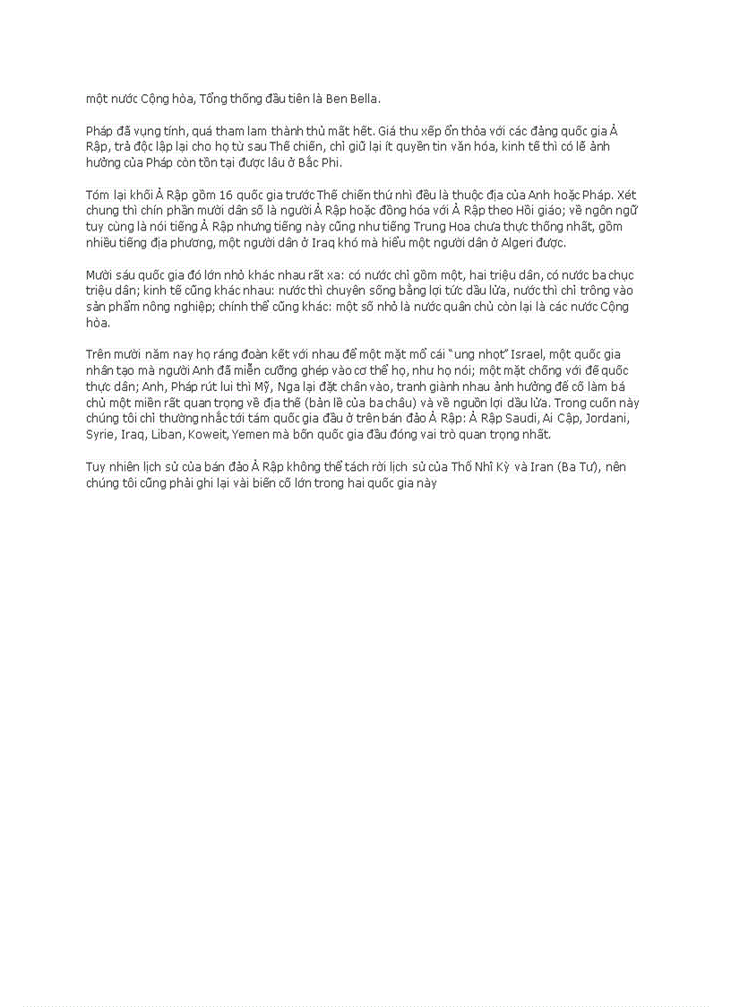 image for page Bán đảo A rập bản lề của ba châu Á Phi Âu