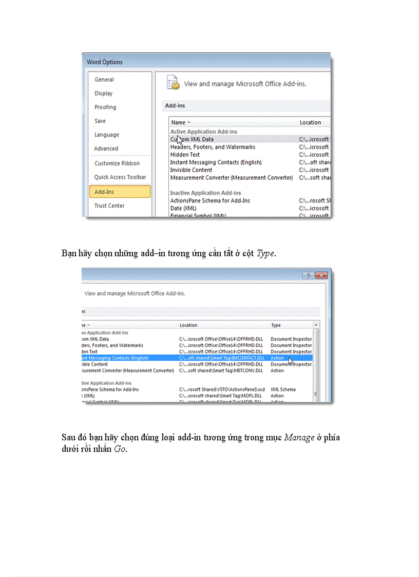 image for page Cải thiện tốc độ cho Microsoft Word 2007 trở lên