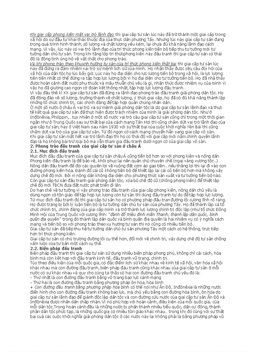 image for page Giai cấp tư sản trong phong trào đấu tranh giải phóng dân tộc ở châu á