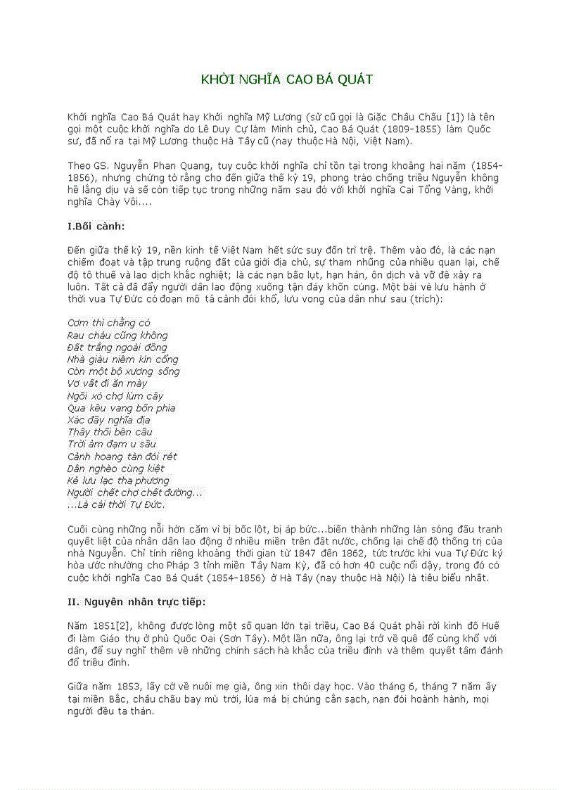 image for page Khởi nghĩa cao bá quát