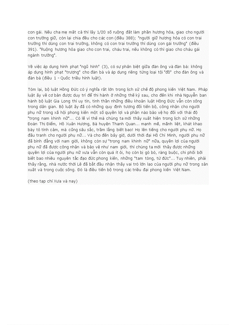 image for page Nét độc đáo của quy phạm pháp luật trong bộ luật hồng đức