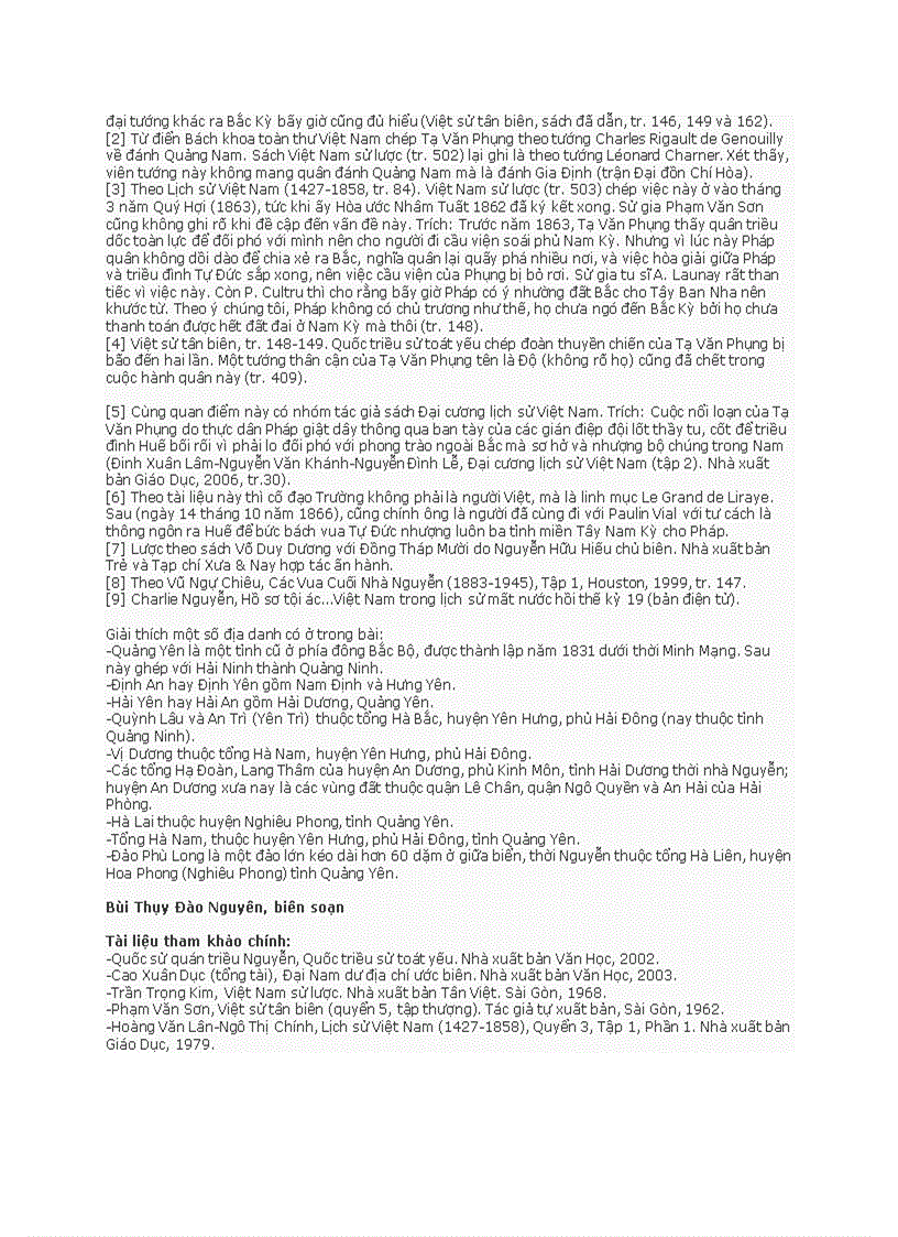 image for page Tạ Văn Phụng và cuộc khởi binh chống Nguyễn 1861 1865