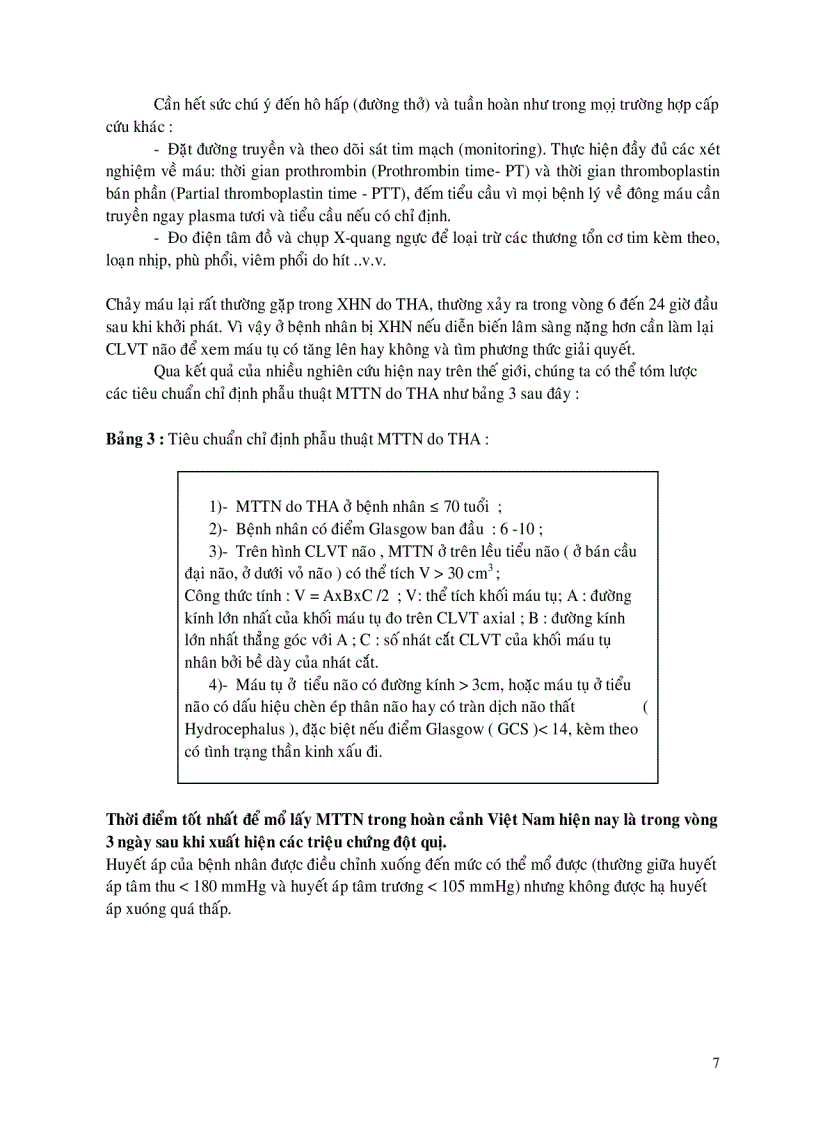 image for page Vai trò của điều trị phẫu thuật trong tai biến mạch máu não