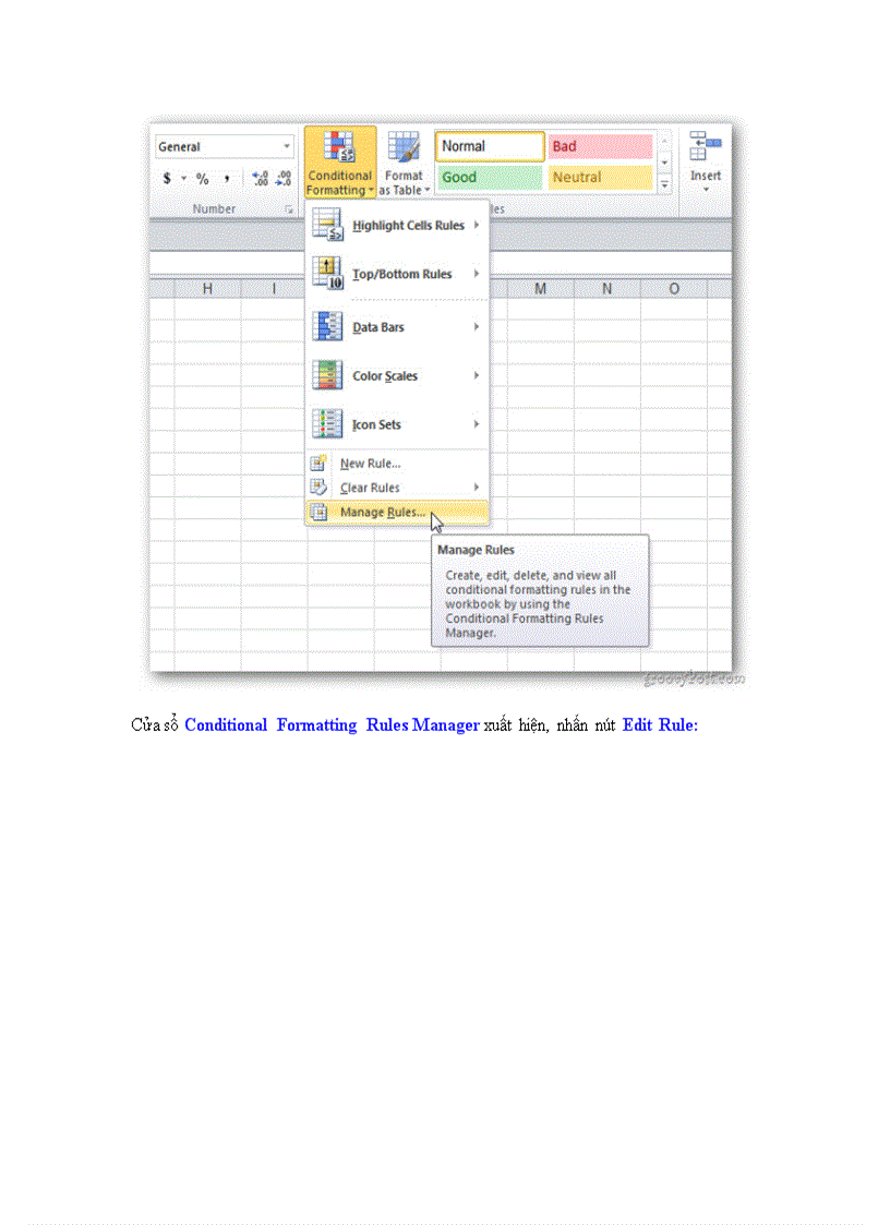 image for page Thay màu giữa các dòng khác nhau trong Microsoft Excel
