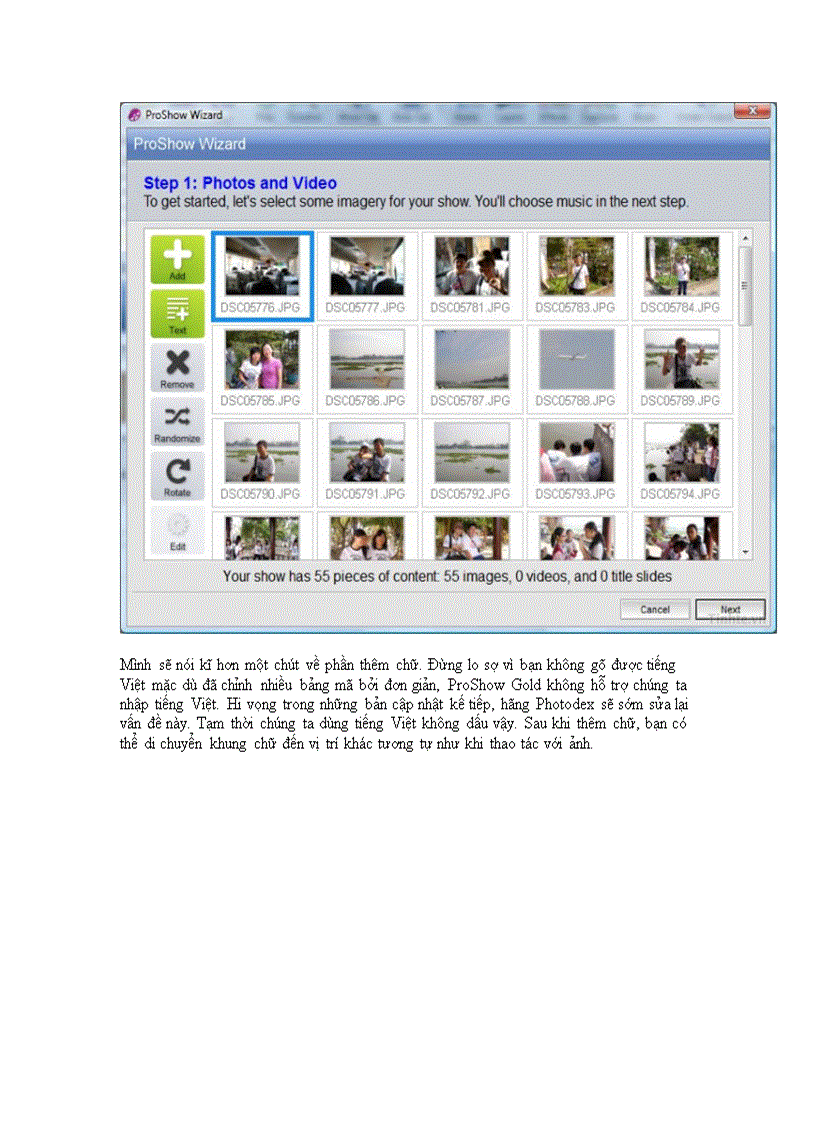 image for page Windows Sử dụng ProShow Gold để tạo slideshow ảnh chuyên nghiệp