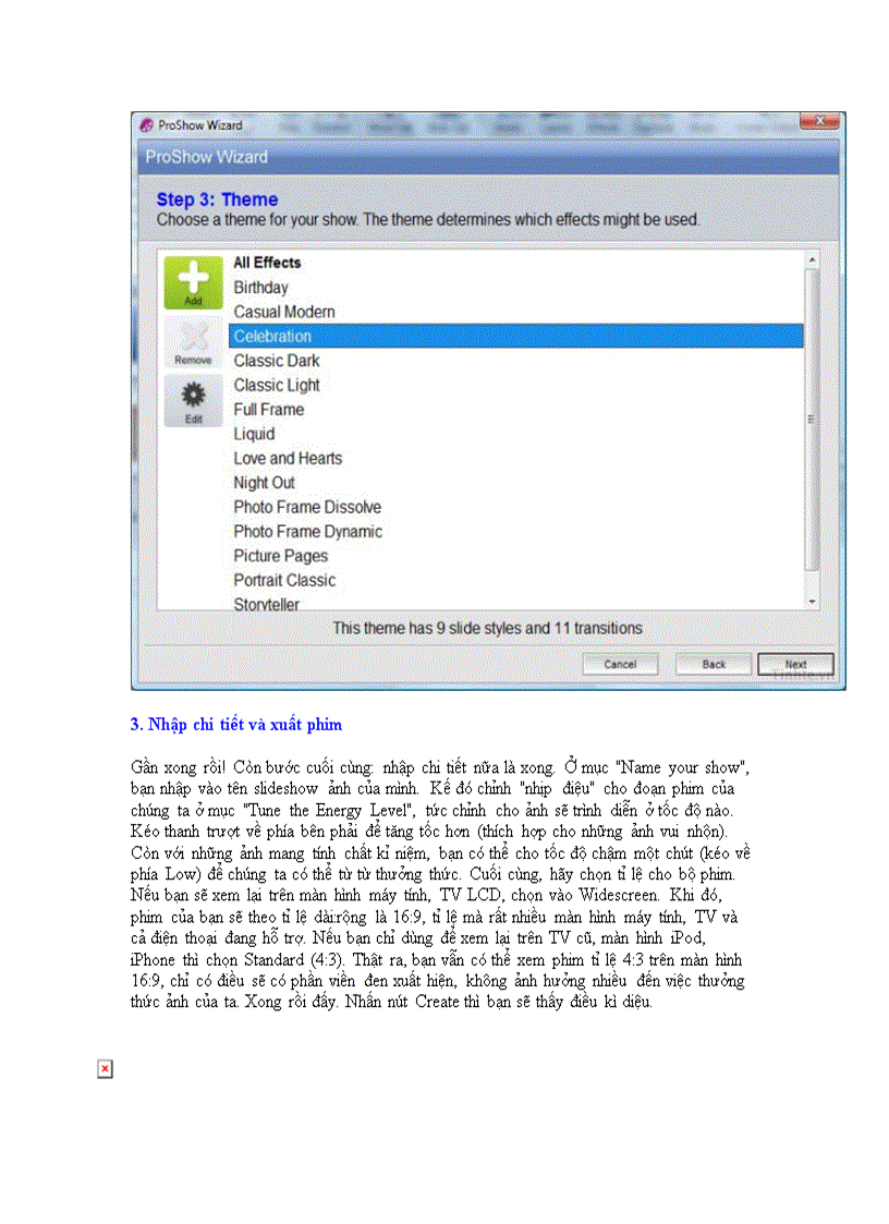 image for page Windows Sử dụng ProShow Gold để tạo slideshow ảnh chuyên nghiệp
