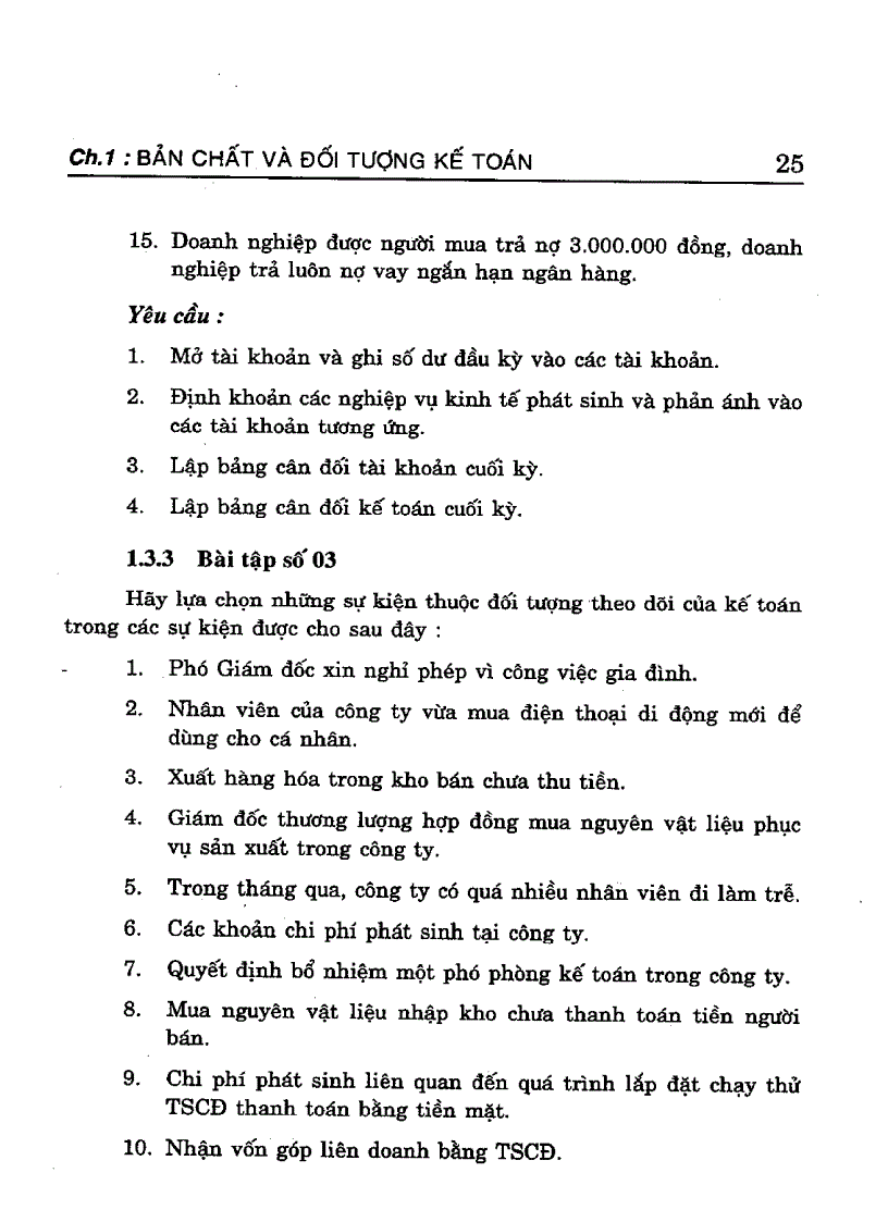 image for page Sách bài tập và bài giải nguyên lý kế toán lời giải chi tiết rõ ràng ĐH Kinh tế TP HCM